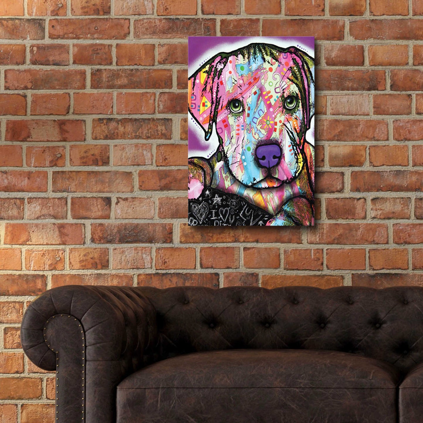 Epic Art 'Baby Pit' by Dean Russo, Acrylic Glass Wall Art,16x24