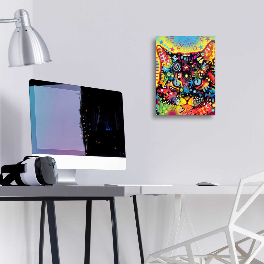 Epic Art 'Manx' by Dean Russo, Acrylic Glass Wall Art,12x16