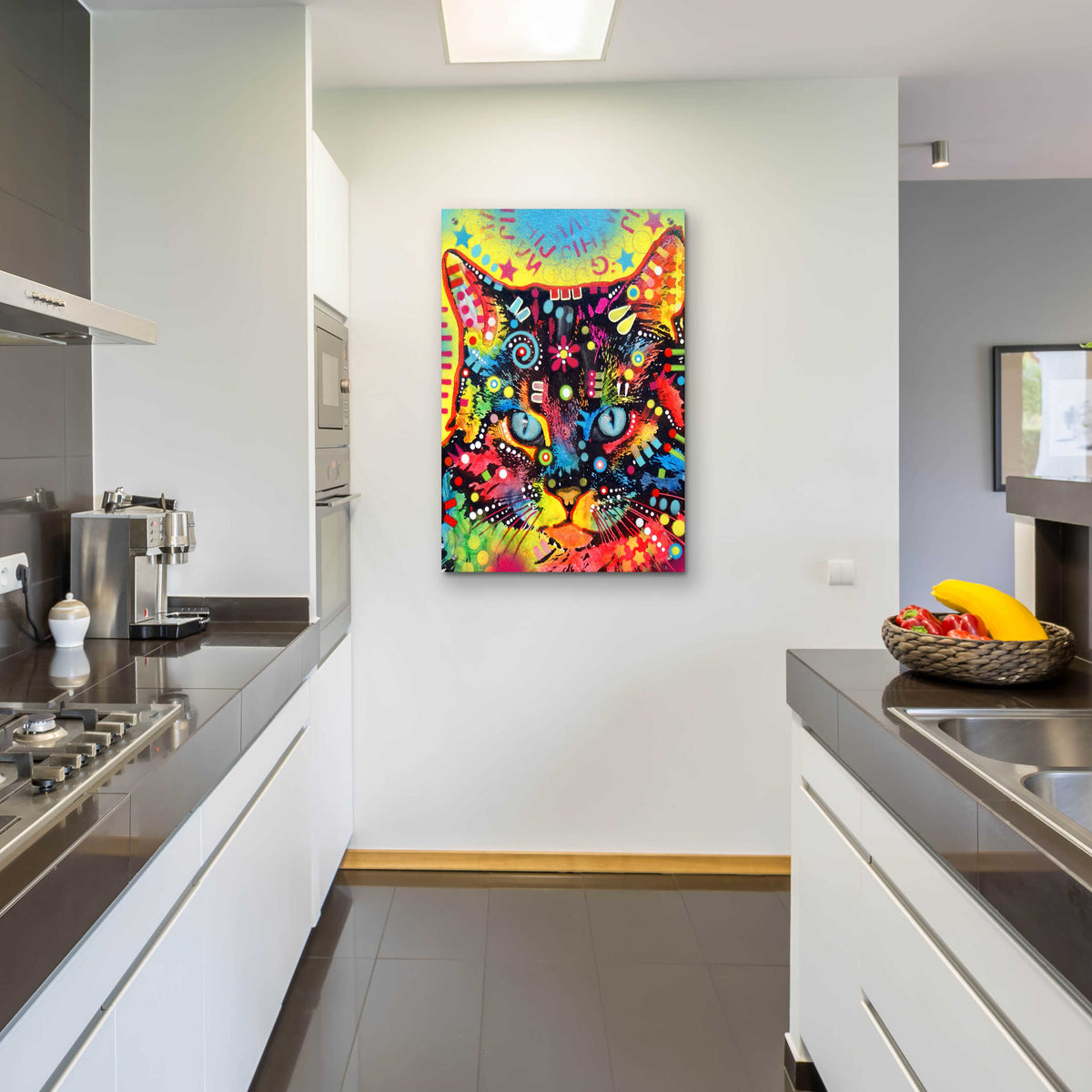 Epic Art 'Manx' by Dean Russo, Acrylic Glass Wall Art,24x36