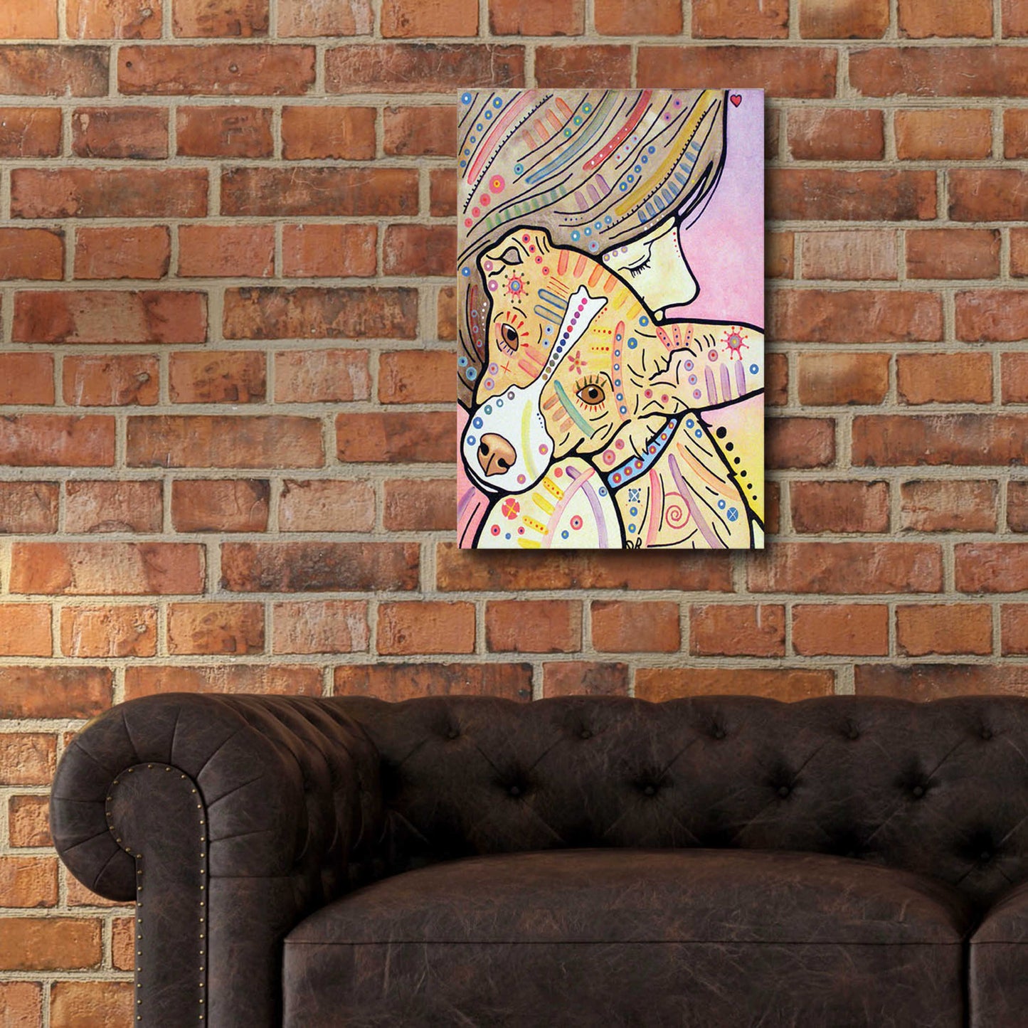 Epic Art 'Pixie' by Dean Russo, Acrylic Glass Wall Art,16x24