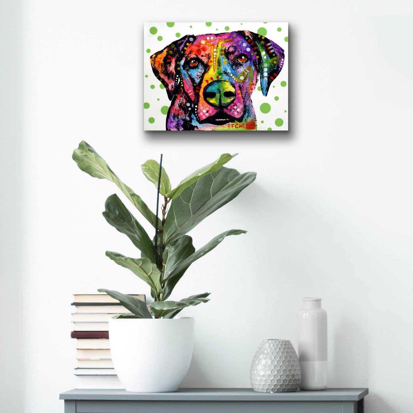 Epic Art 'Rhodesian' by Dean Russo, Acrylic Glass Wall Art,16x12