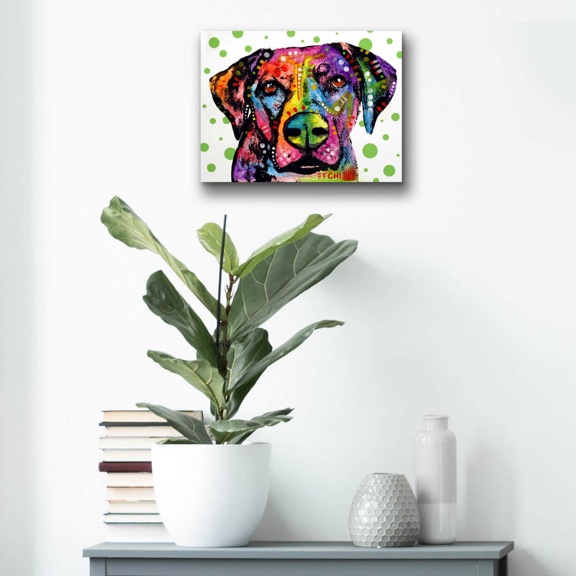 Epic Art 'Rhodesian' by Dean Russo, Acrylic Glass Wall Art,16x12