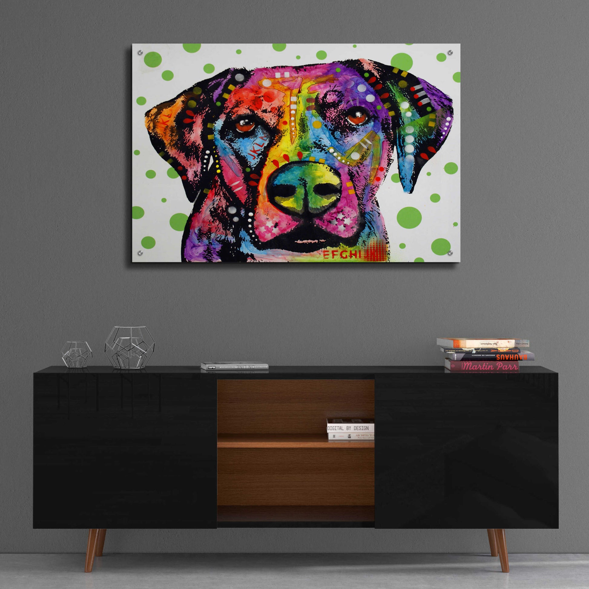 Epic Art 'Rhodesian' by Dean Russo, Acrylic Glass Wall Art,36x24