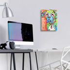 Epic Art 'The Boxer' by Dean Russo, Acrylic Glass Wall Art,12x16