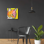 Epic Art 'Watching Rain' by Dean Russo, Acrylic Glass Wall Art,24x24