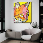 Epic Art 'Watching Rain' by Dean Russo, Acrylic Glass Wall Art,36x36