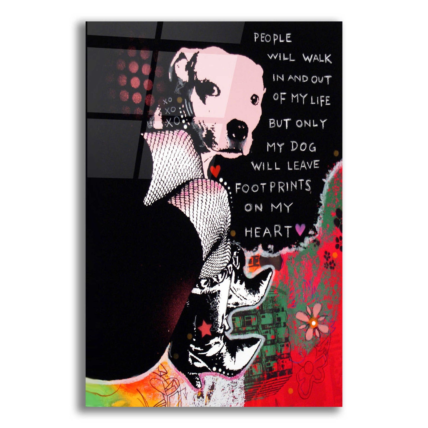 Epic Art 'Girls Best Friend' by Dean Russo, Acrylic Glass Wall Art