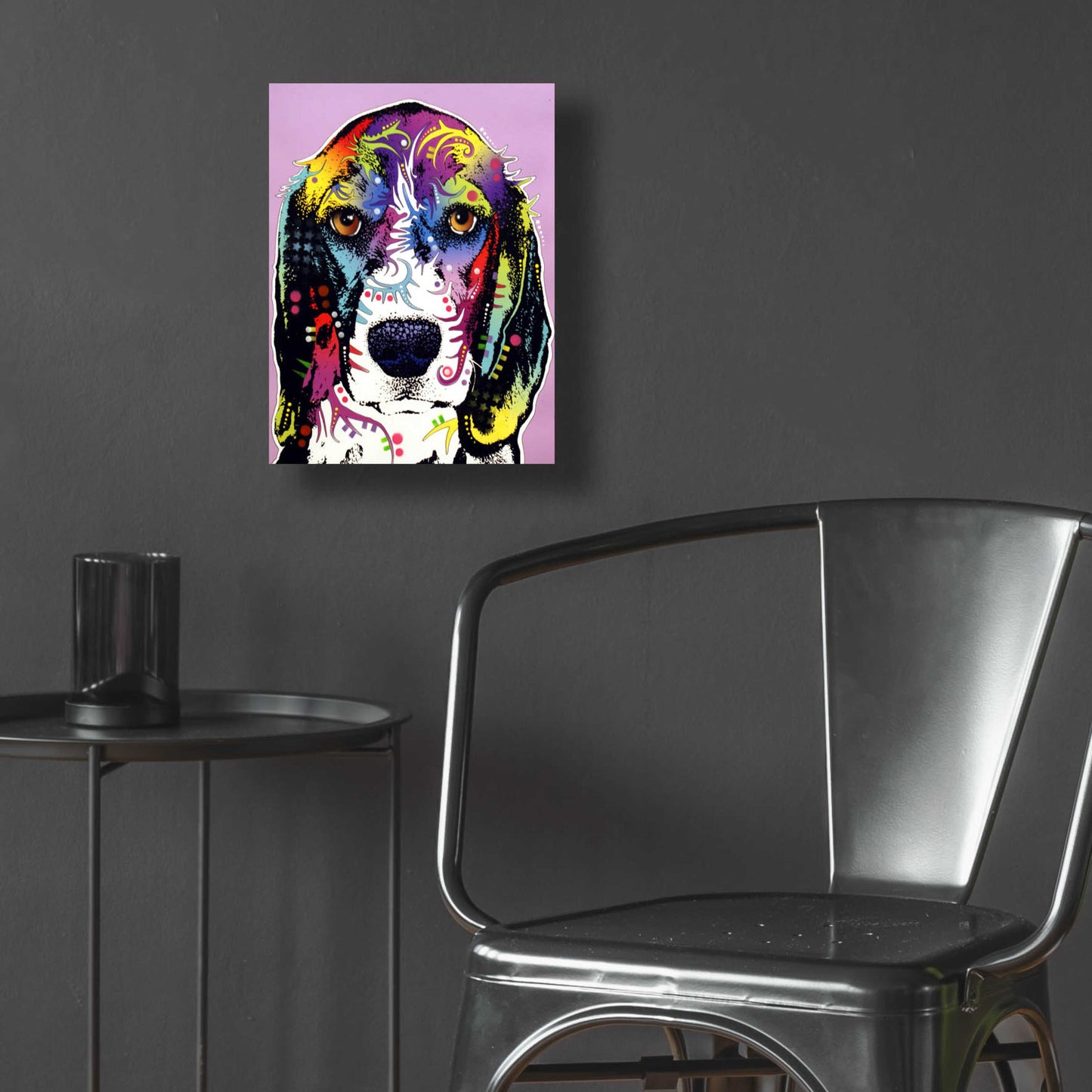 Epic Art '4 Beagle' by Dean Russo, Acrylic Glass Wall Art,12x16