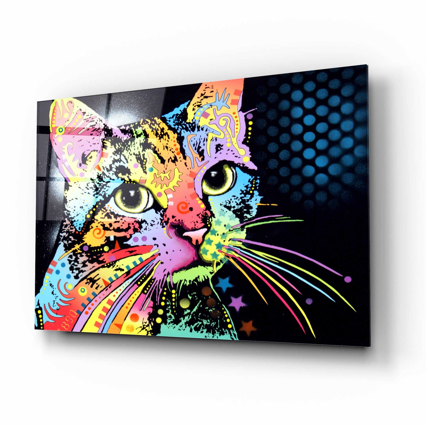 Epic Art 'Catillac New' by Dean Russo, Acrylic Glass Wall Art,16x12