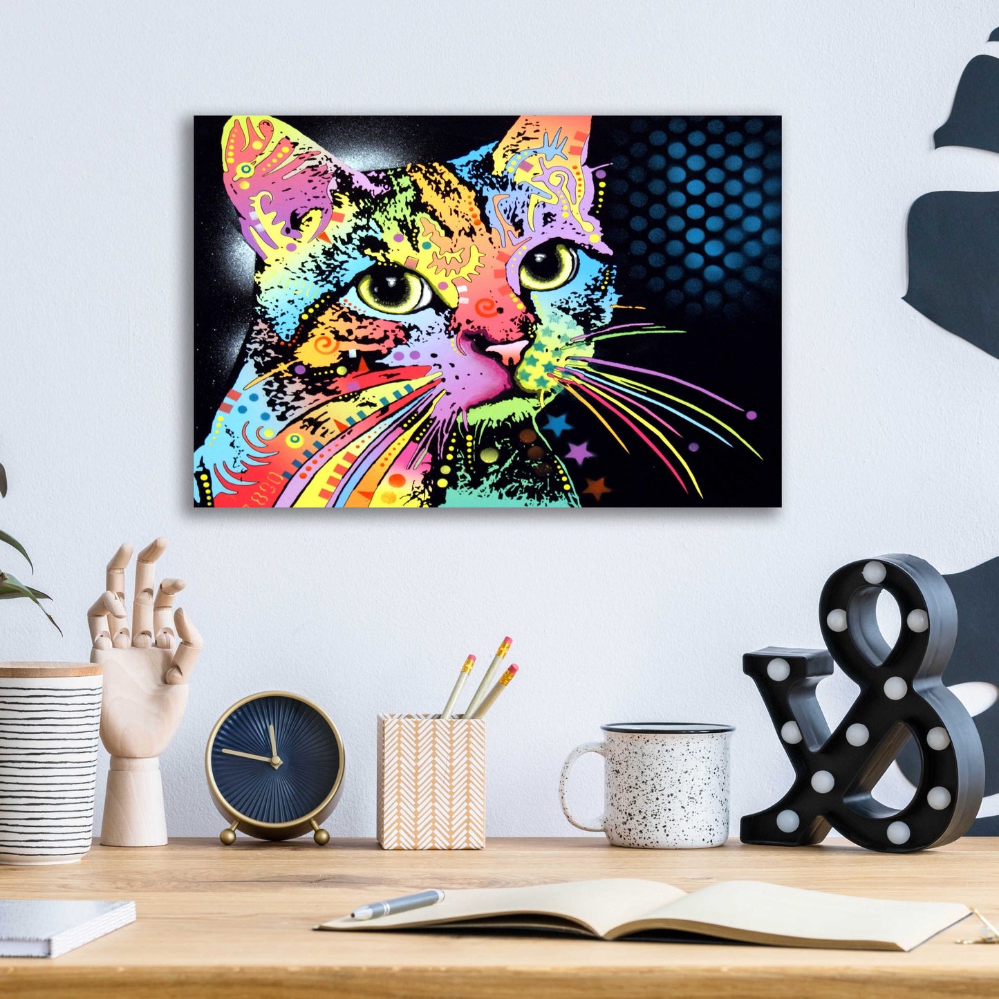 Epic Art 'Catillac New' by Dean Russo, Acrylic Glass Wall Art,16x12