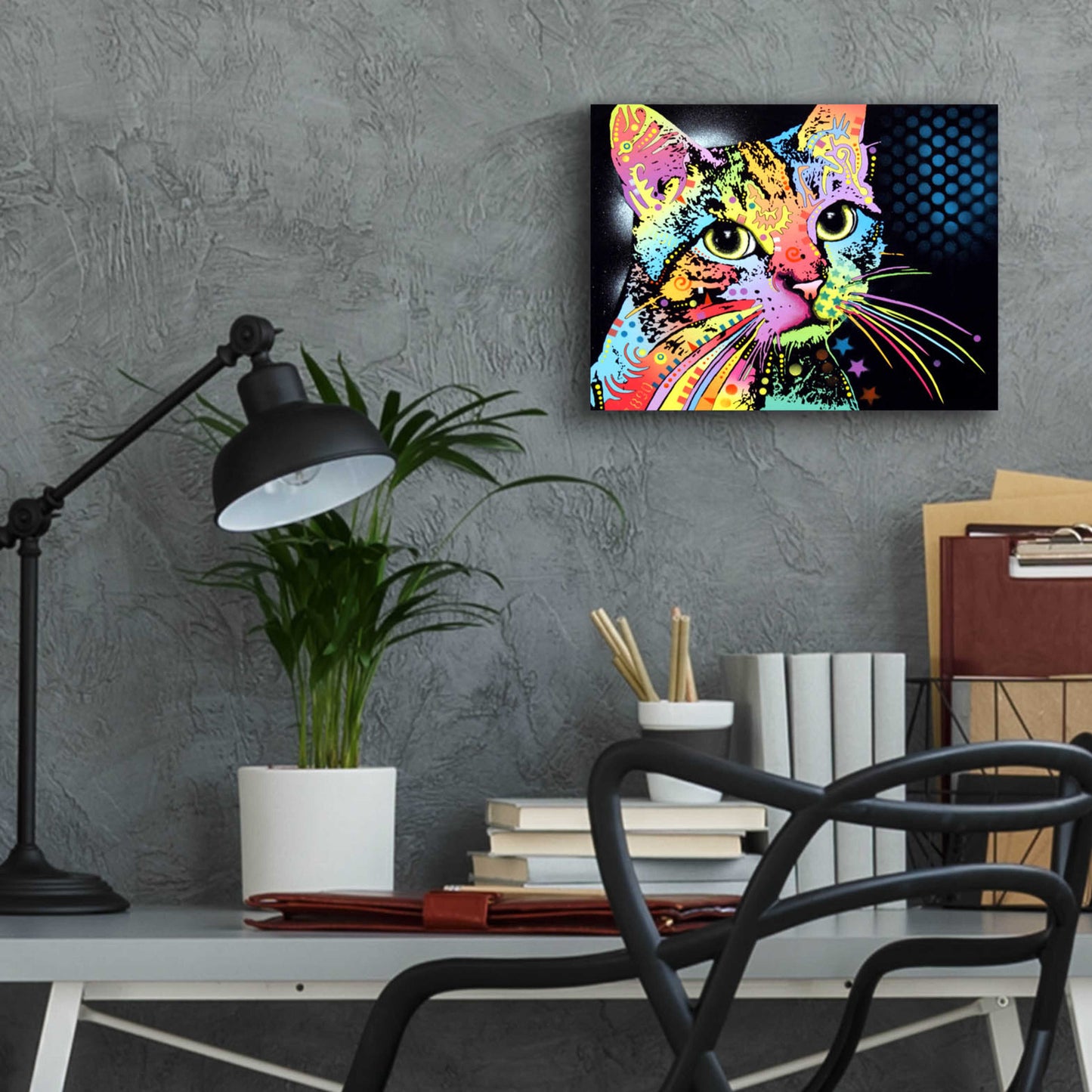 Epic Art 'Catillac New' by Dean Russo, Acrylic Glass Wall Art,16x12