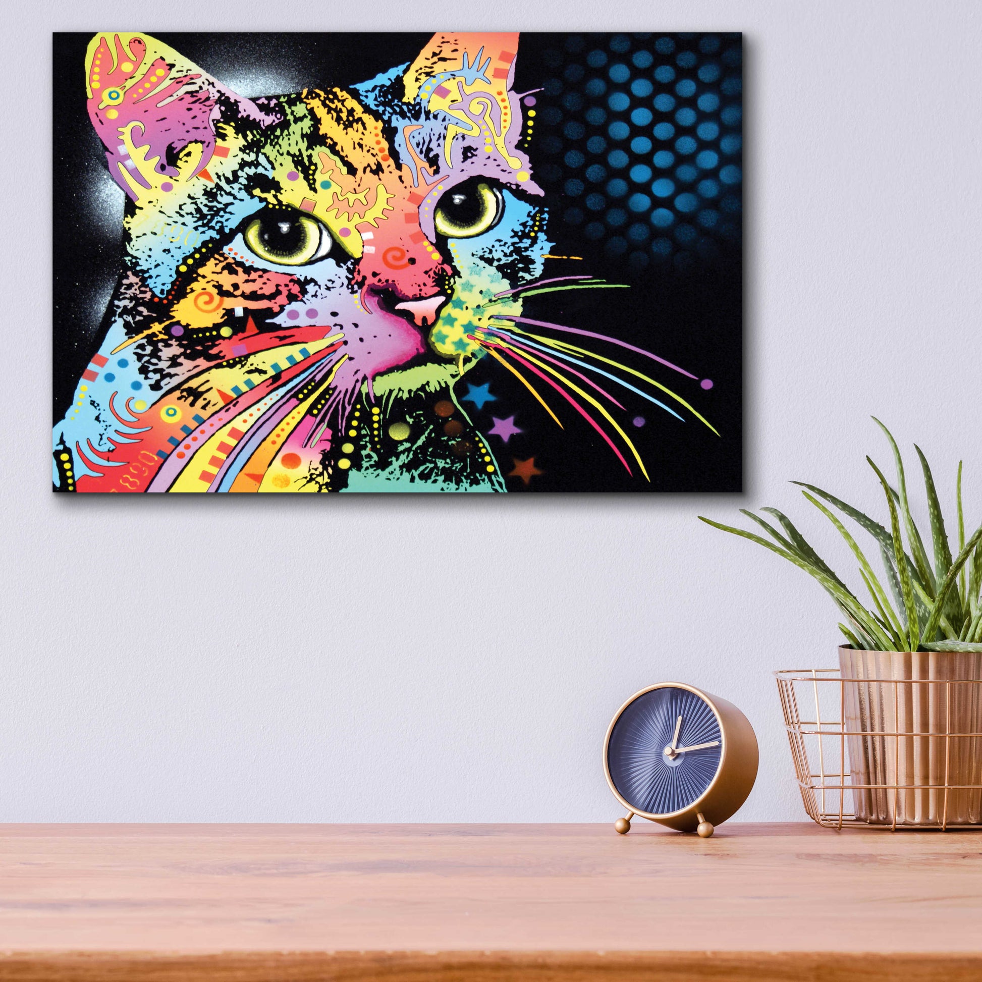 Epic Art 'Catillac New' by Dean Russo, Acrylic Glass Wall Art,16x12