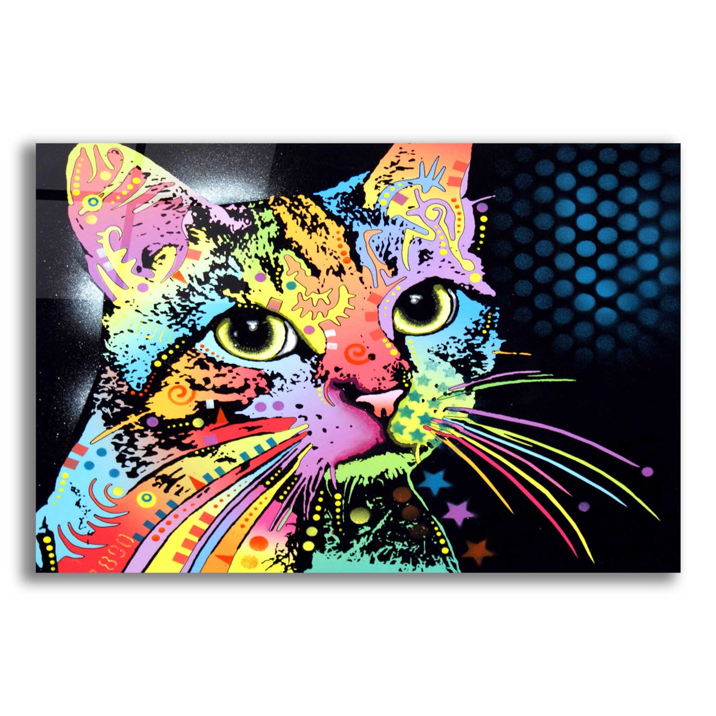 Epic Art 'Catillac New' by Dean Russo, Acrylic Glass Wall Art,16x12