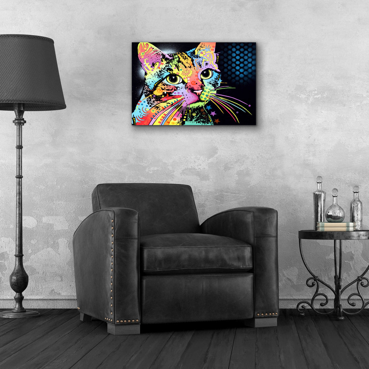 Epic Art 'Catillac New' by Dean Russo, Acrylic Glass Wall Art,24x16