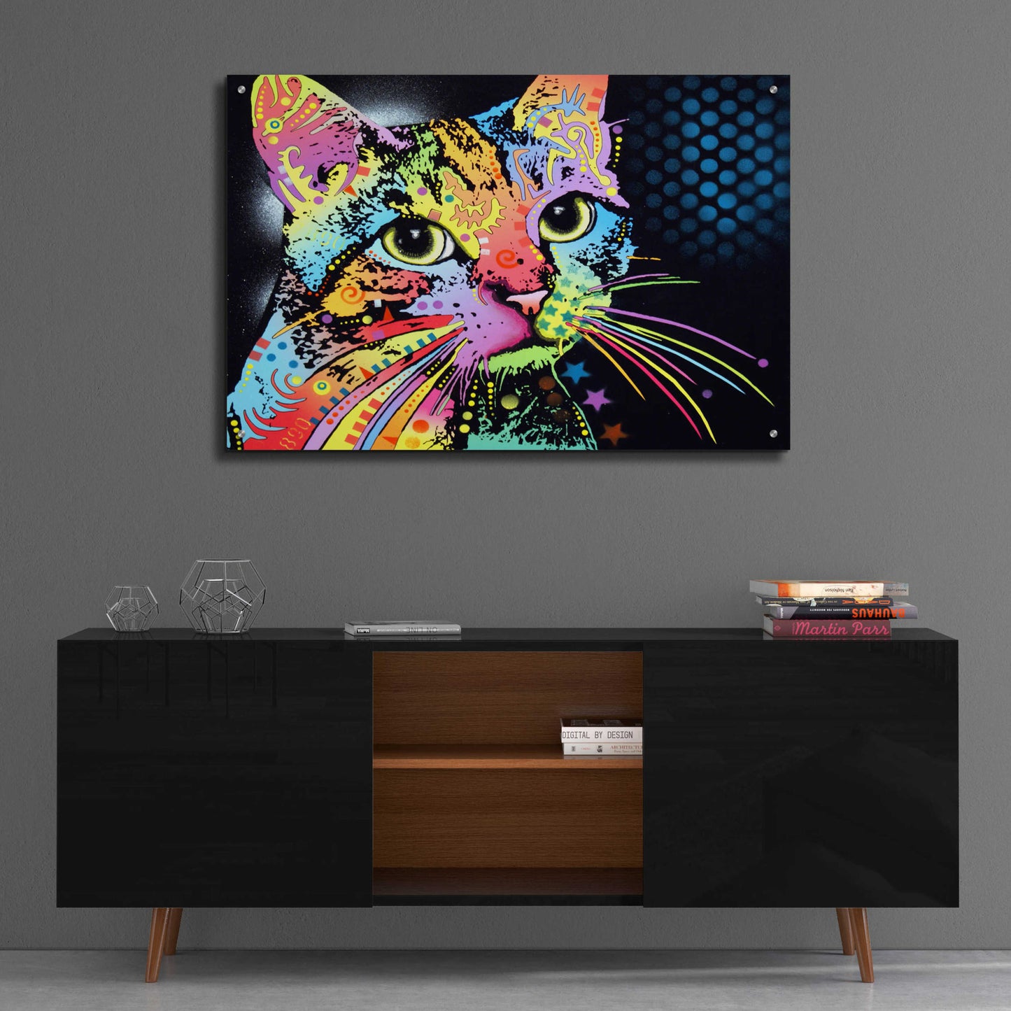 Epic Art 'Catillac New' by Dean Russo, Acrylic Glass Wall Art,36x24