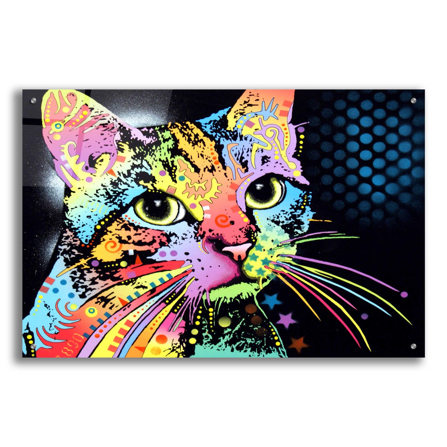 Epic Art 'Catillac New' by Dean Russo, Acrylic Glass Wall Art,36x24