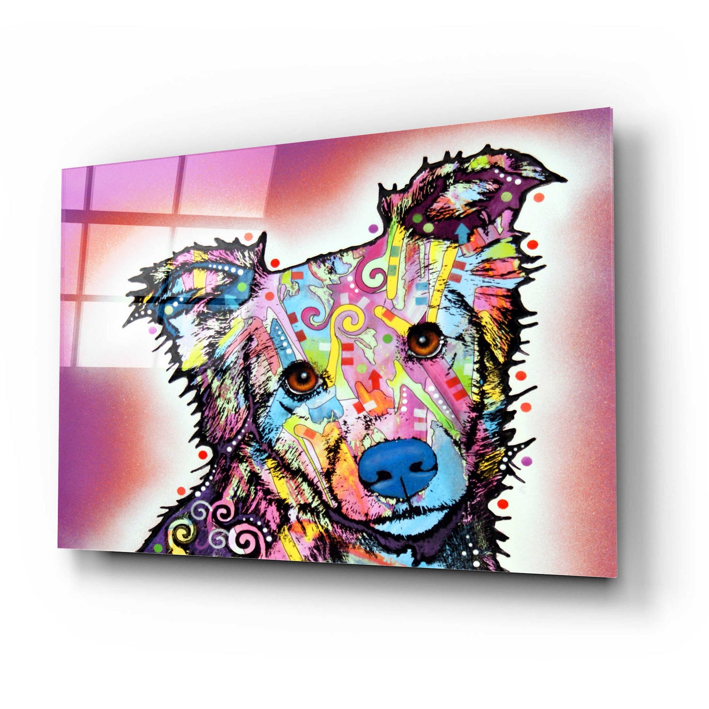 Epic Art 'Collied' by Dean Russo, Acrylic Glass Wall Art,24x16