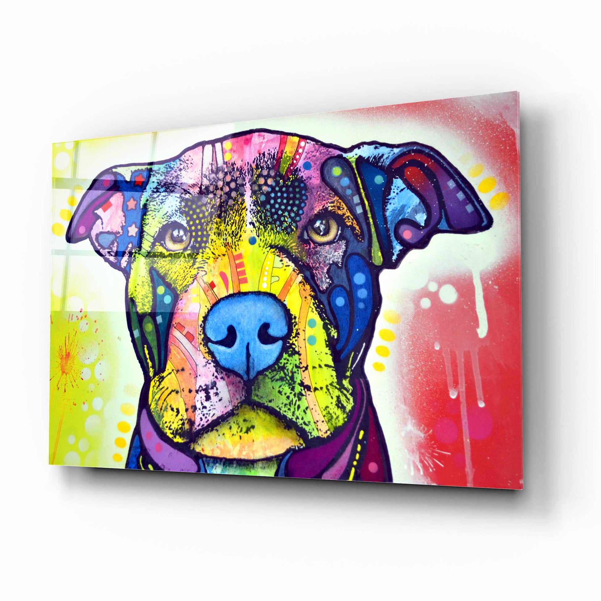 Epic Art 'Love A Bull This Years Love 2013 Part 1' by Dean Russo, Acrylic Glass Wall Art,16x12