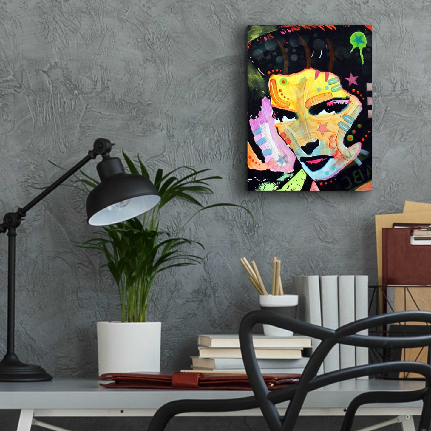 Epic Art 'Katherine Hepburn' by Dean Russo, Acrylic Glass Wall Art,12x16