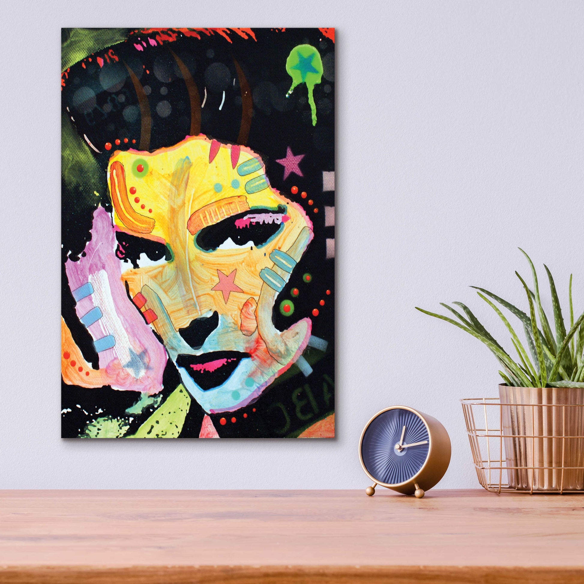 Epic Art 'Katherine Hepburn' by Dean Russo, Acrylic Glass Wall Art,12x16