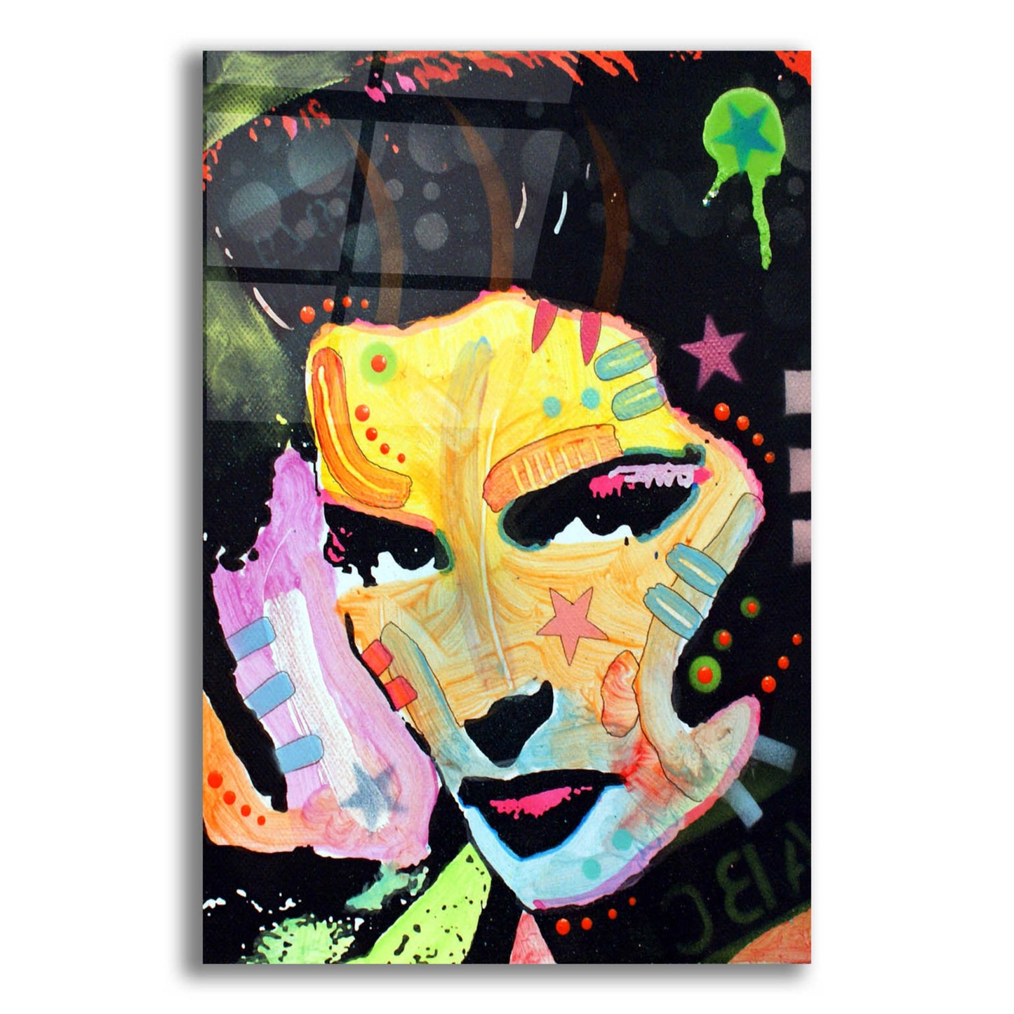 Epic Art 'Katherine Hepburn' by Dean Russo, Acrylic Glass Wall Art,12x16