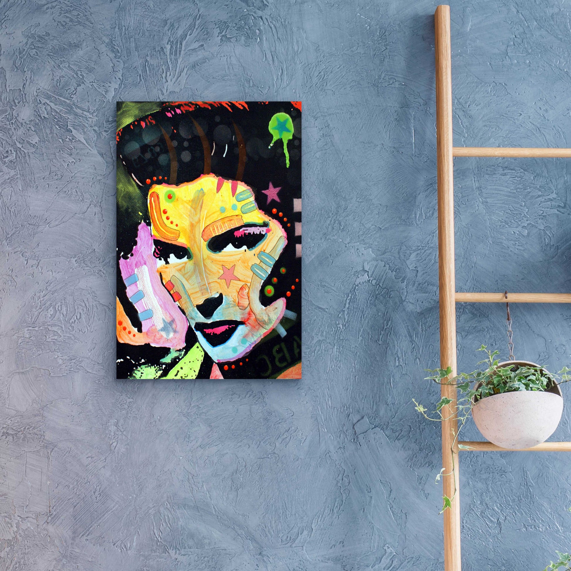 Epic Art 'Katherine Hepburn' by Dean Russo, Acrylic Glass Wall Art,16x24