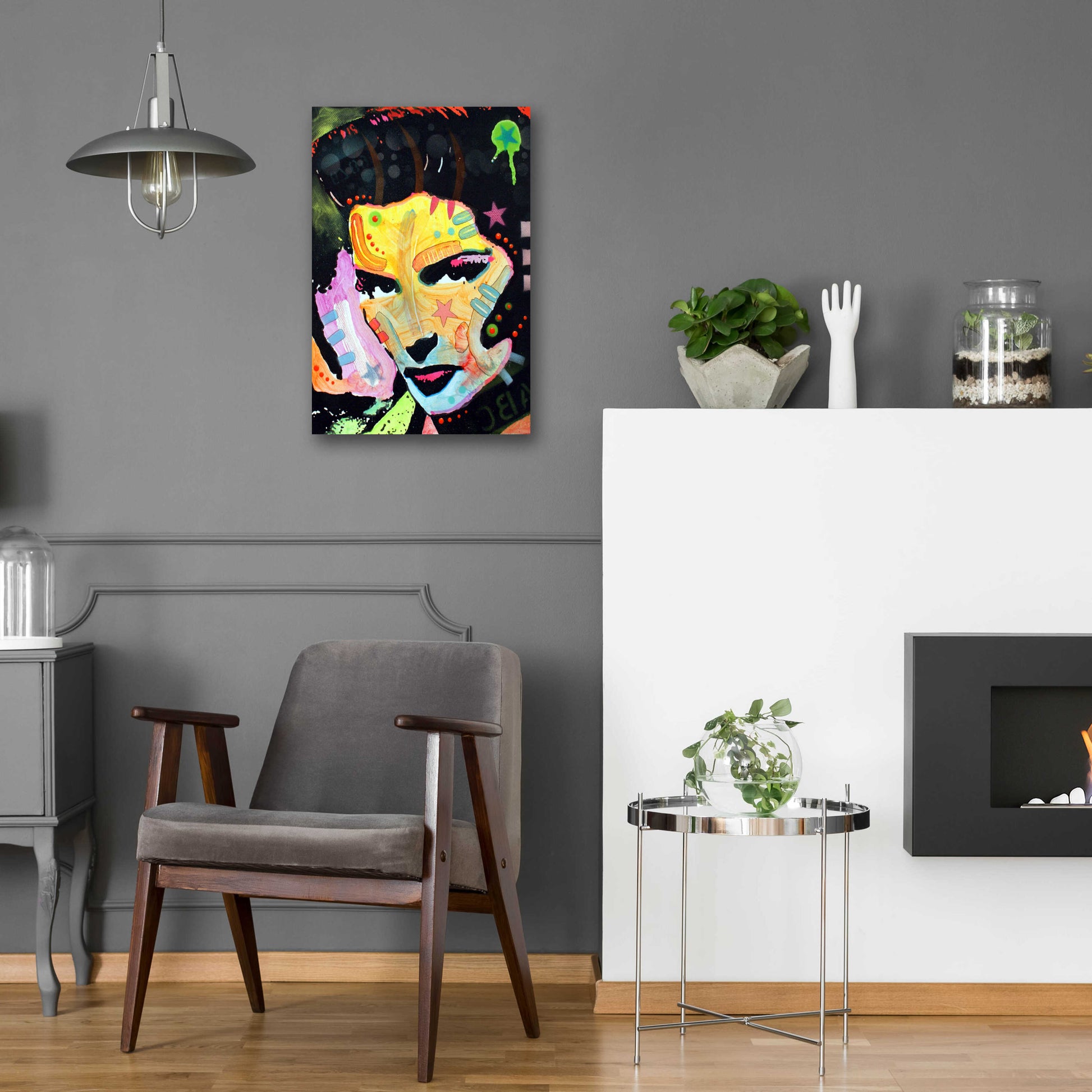 Epic Art 'Katherine Hepburn' by Dean Russo, Acrylic Glass Wall Art,16x24