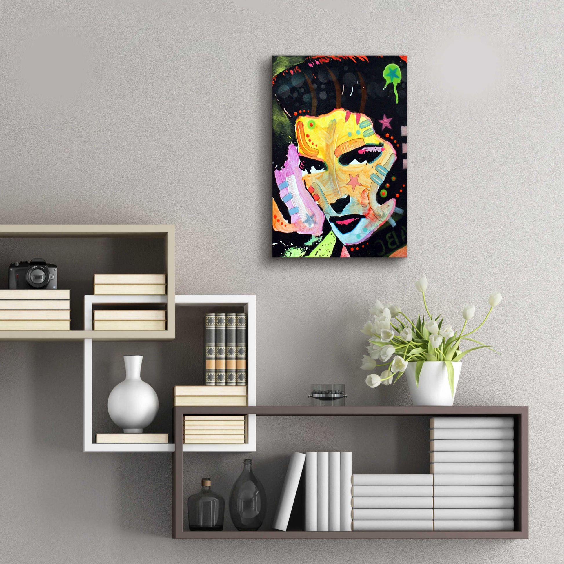 Epic Art 'Katherine Hepburn' by Dean Russo, Acrylic Glass Wall Art,16x24