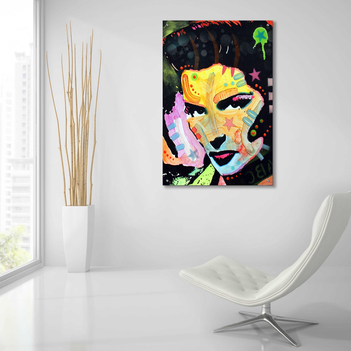 Epic Art 'Katherine Hepburn' by Dean Russo, Acrylic Glass Wall Art,24x36