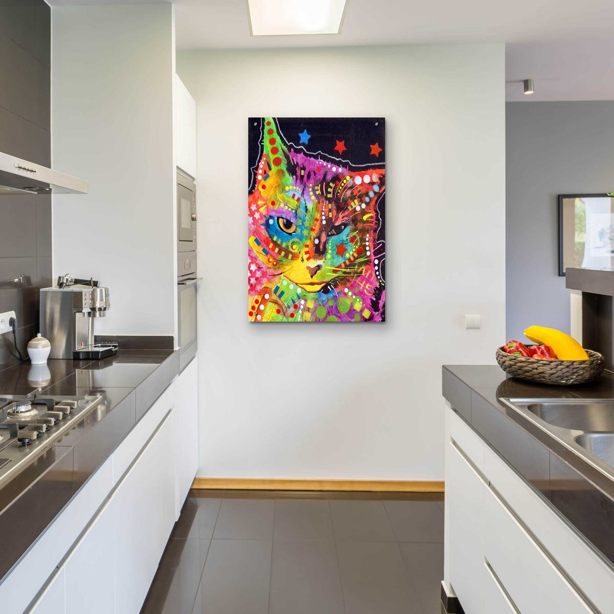 Epic Art 'Puff' by Dean Russo, Acrylic Glass Wall Art,24x36