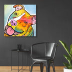 Epic Art 'Skittles' by Dean Russo, Acrylic Glass Wall Art,36x36