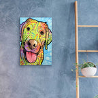 Epic Art 'Sunny' by Dean Russo, Acrylic Glass Wall Art,16x24
