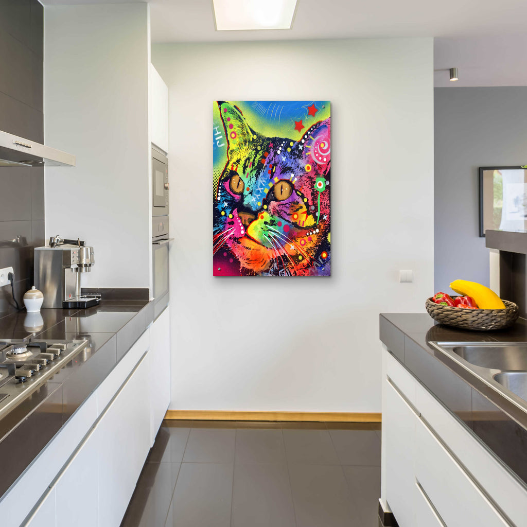 Epic Art 'Alpha' by Dean Russo, Acrylic Glass Wall Art,24x36