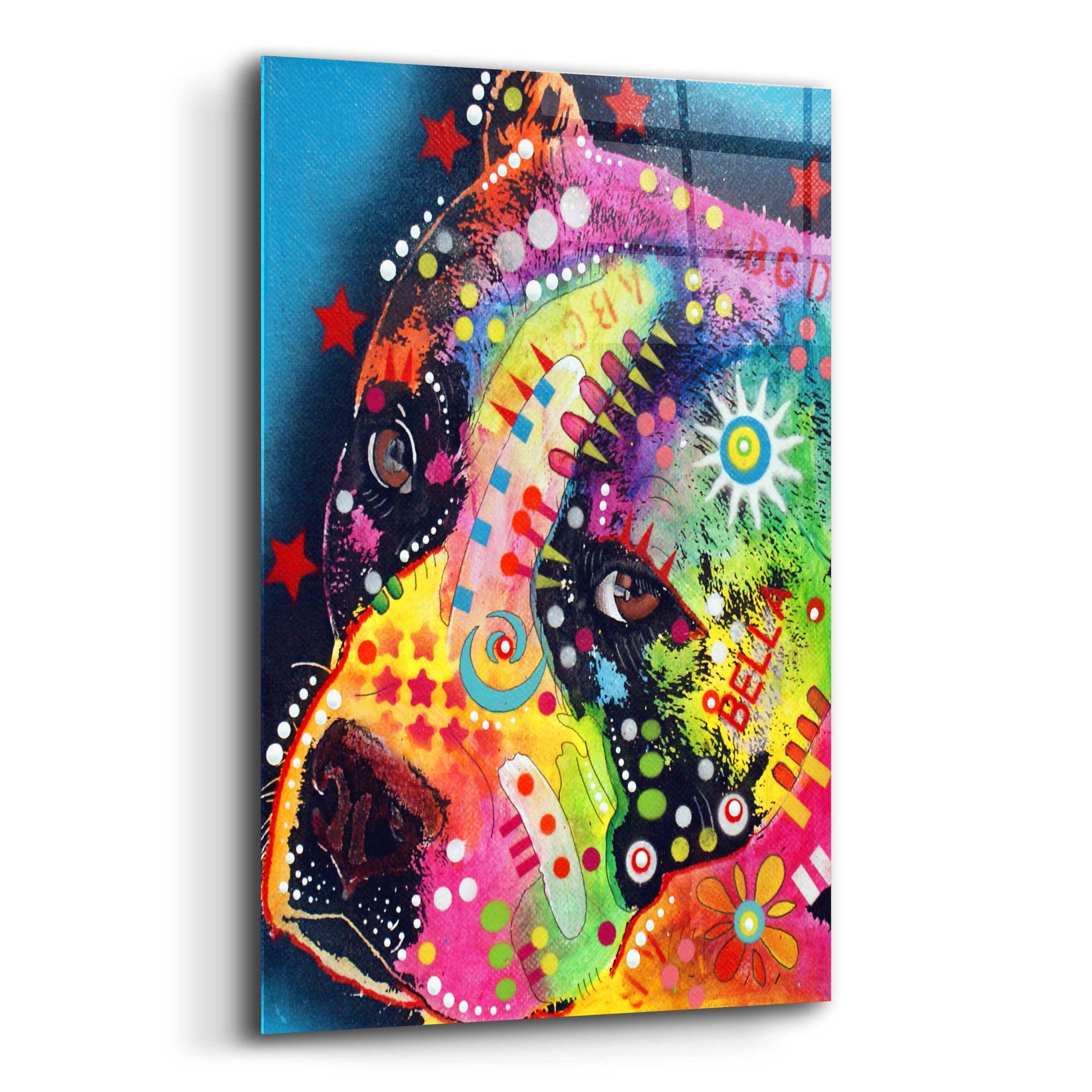 Epic Art 'Bella' by Dean Russo, Acrylic Glass Wall Art,12x16