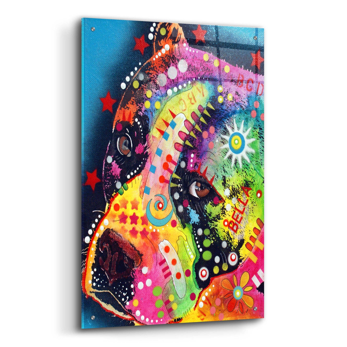 Epic Art 'Bella' by Dean Russo, Acrylic Glass Wall Art,24x36