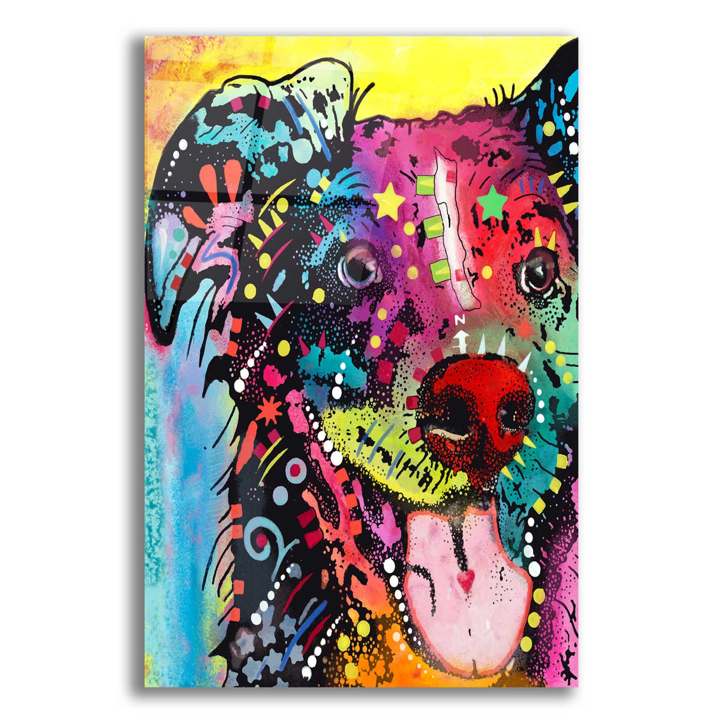 Epic Art 'Dak 1' by Dean Russo, Acrylic Glass Wall Art,12x16