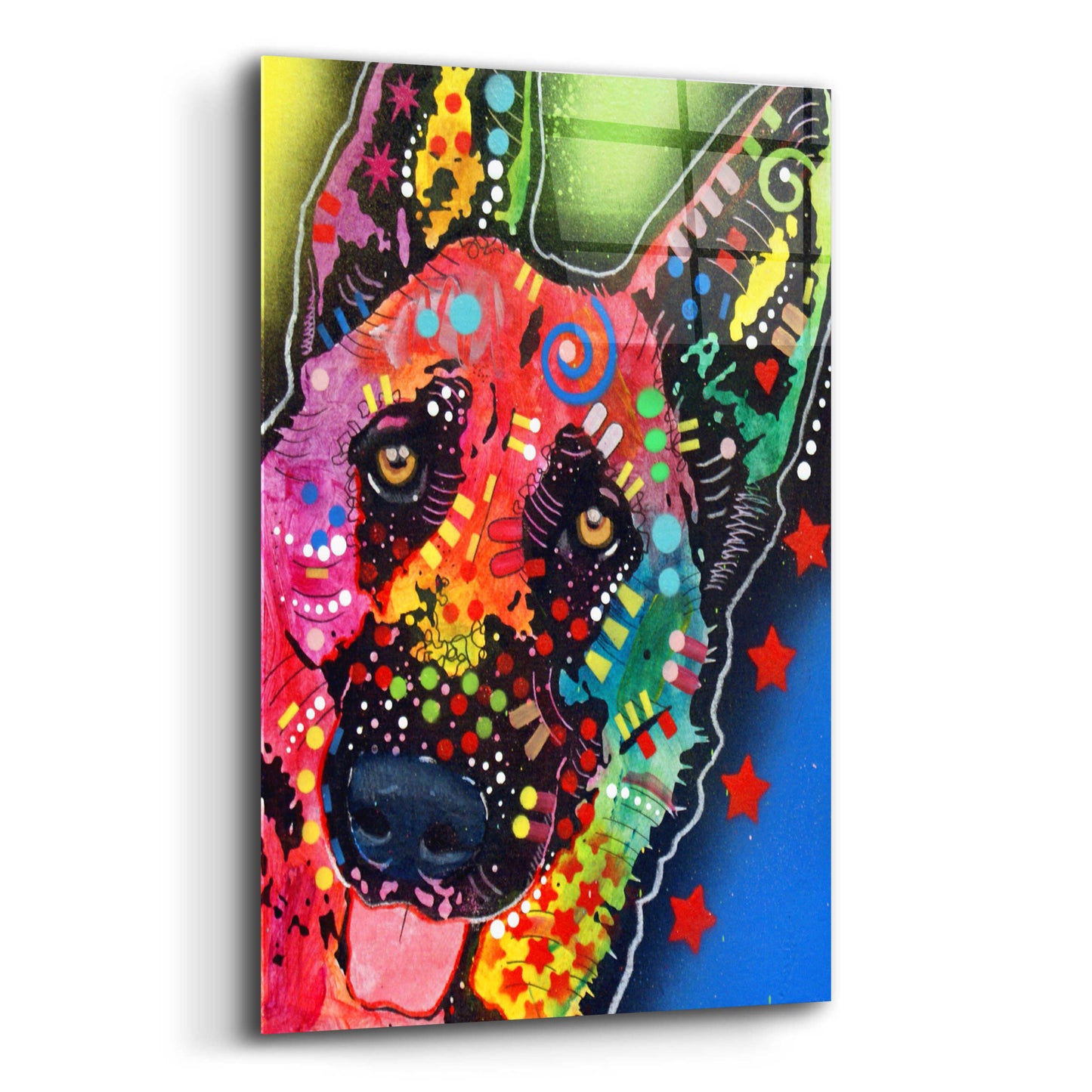 Epic Art 'Jackson' by Dean Russo, Acrylic Glass Wall Art,12x16