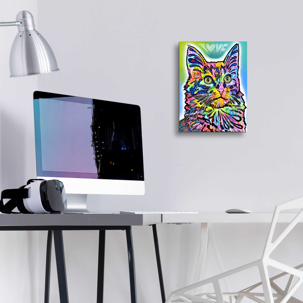Epic Art 'Angora' by Dean Russo, Acrylic Glass Wall Art,12x16
