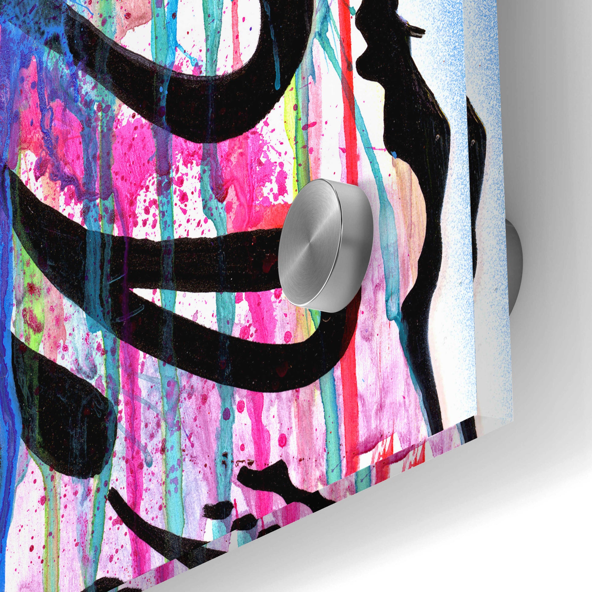 Epic Art 'Angora' by Dean Russo, Acrylic Glass Wall Art,24x36