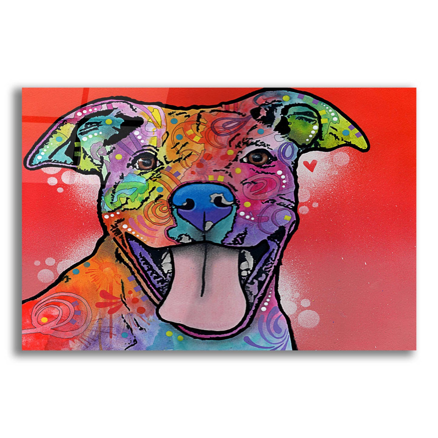 Epic Art 'Atticus' by Dean Russo, Acrylic Glass Wall Art,16x12