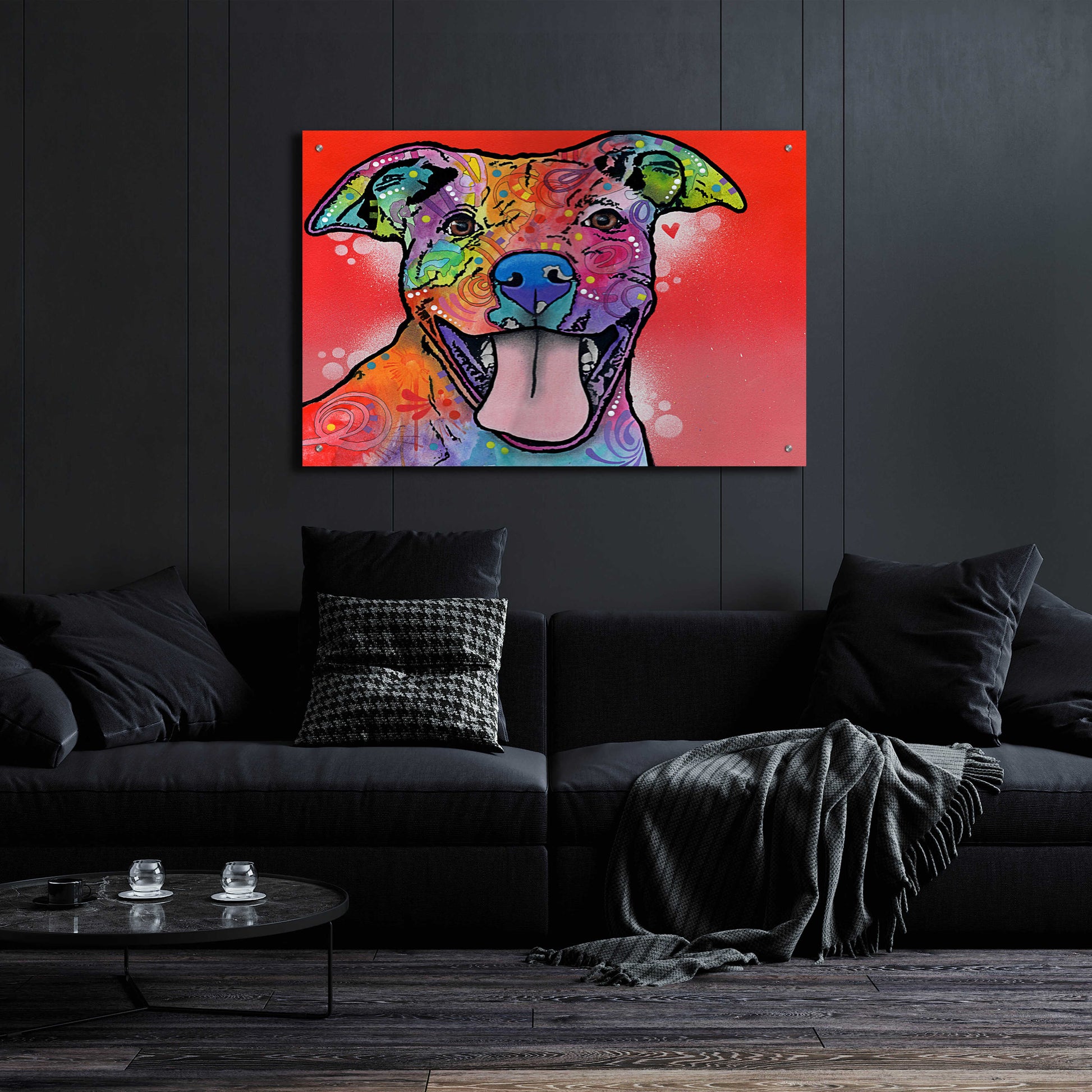 Epic Art 'Atticus' by Dean Russo, Acrylic Glass Wall Art,36x24