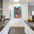 Epic Art 'Jones' by Dean Russo, Acrylic Glass Wall Art,24x36