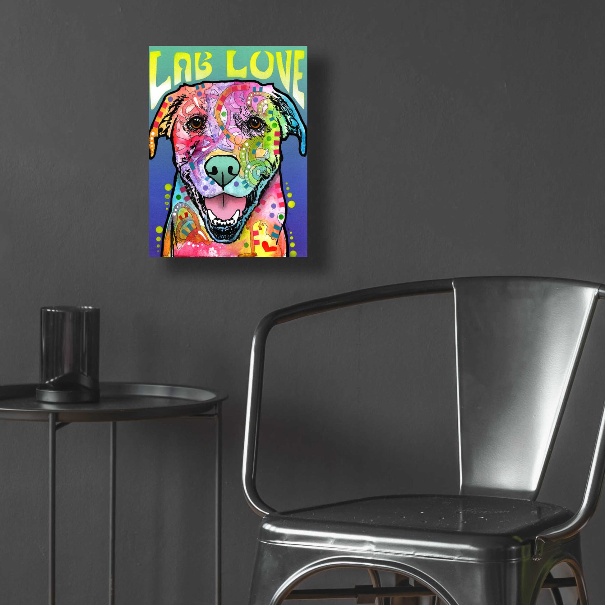 Epic Art 'Lab Love' by Dean Russo, Acrylic Glass Wall Art,12x16