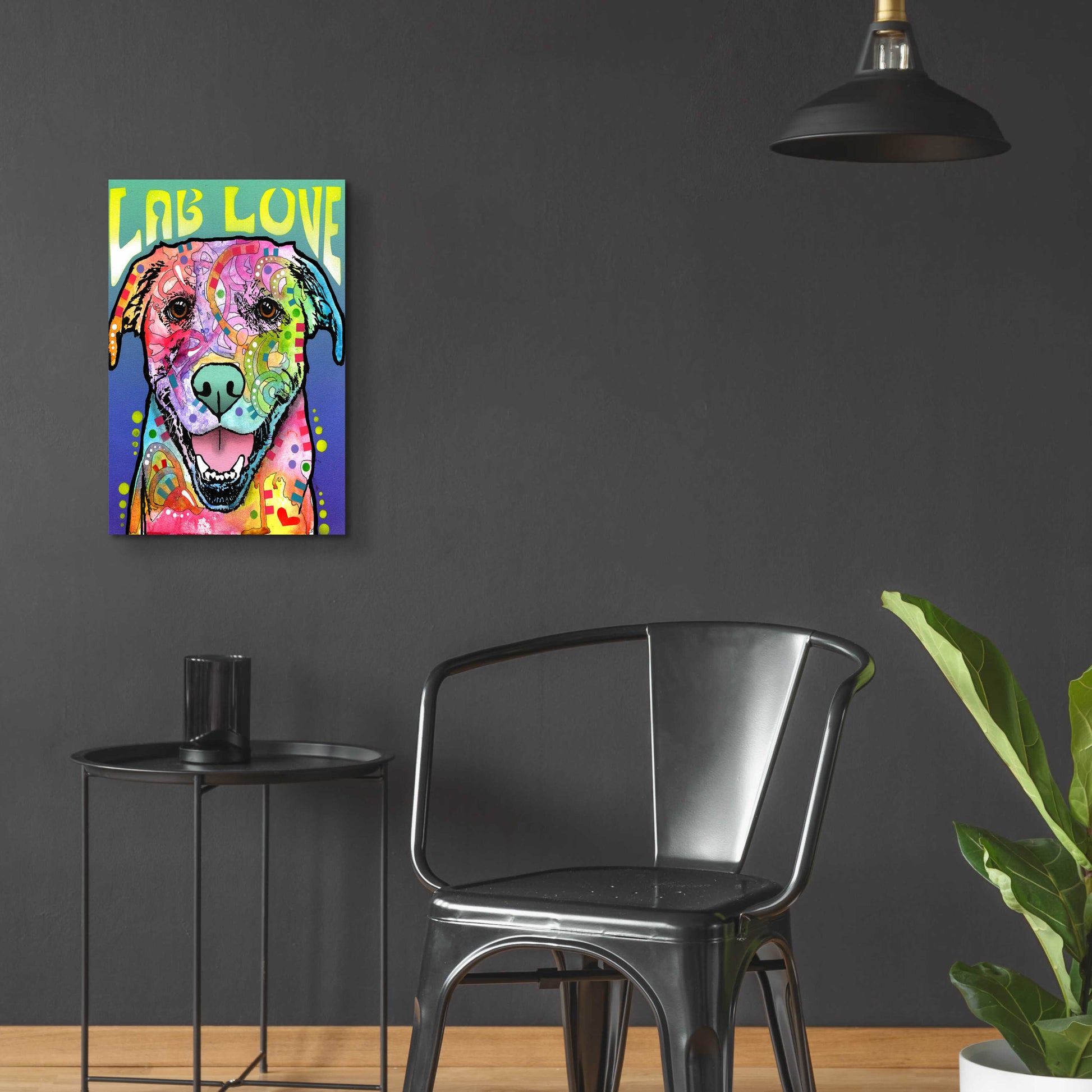 Epic Art 'Lab Love' by Dean Russo, Acrylic Glass Wall Art,16x24