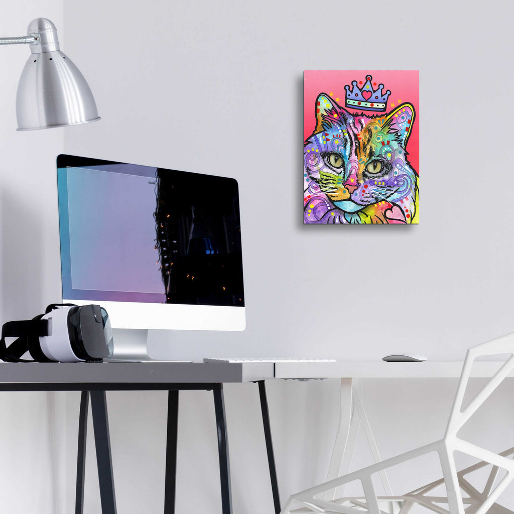 Epic Art 'Love Cat 5' by Dean Russo, Acrylic Glass Wall Art,12x16