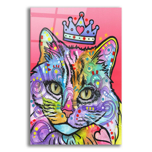 Epic Art 'Love Cat 5' by Dean Russo, Acrylic Glass Wall Art