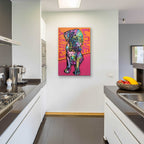 Epic Art 'Puppy Love' by Dean Russo, Acrylic Glass Wall Art,24x36
