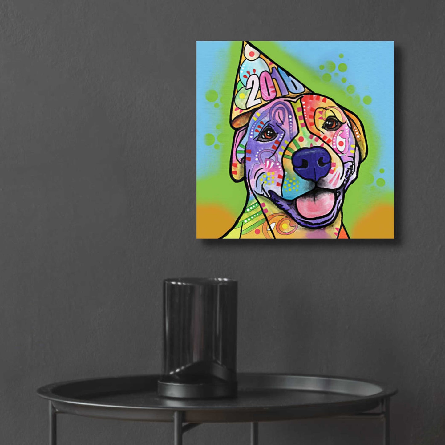 Epic Art 'Calendar Roxy' by Dean Russo, Acrylic Glass Wall Art,12x12