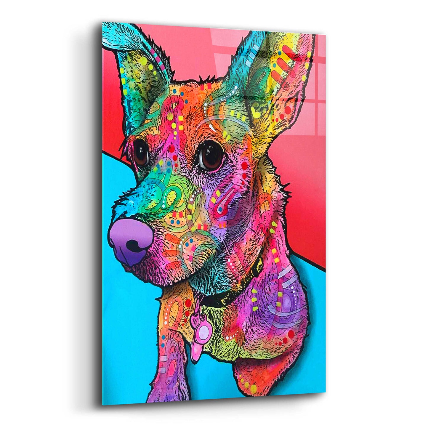 Epic Art 'Jack' by Dean Russo, Acrylic Glass Wall Art,12x16