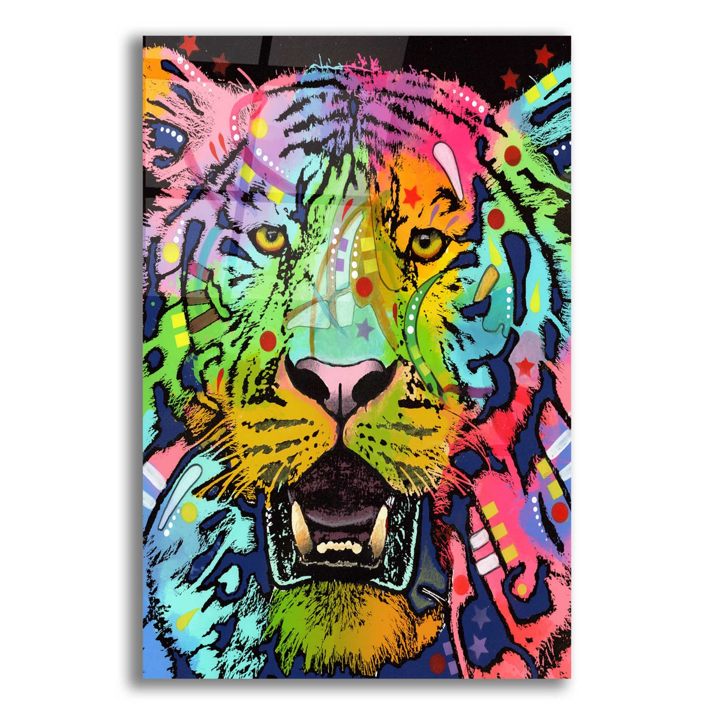 Epic Art 'Wild' by Dean Russo, Acrylic Glass Wall Art,12x16